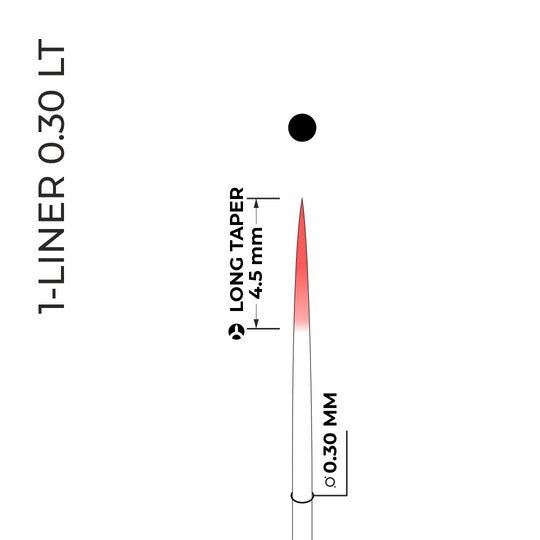 PMU needle Artyst 1-LINER 0.30 LT (20 pcs.)